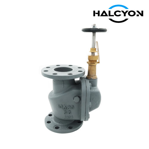 JIS 10K Cast Steel Vertical Storm Valves